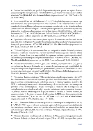 A constituição e o supremo