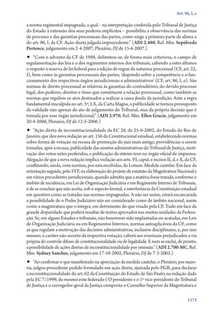 A constituição e o supremo