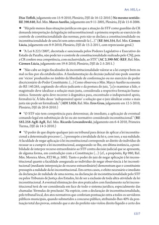 A constituição e o supremo