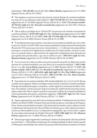 A constituição e o supremo