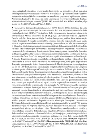 A constituição e o supremo