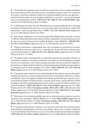 A constituição e o supremo