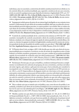 A constituição e o supremo