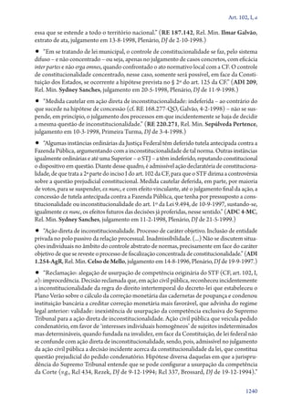 A constituição e o supremo