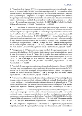 A constituição e o supremo