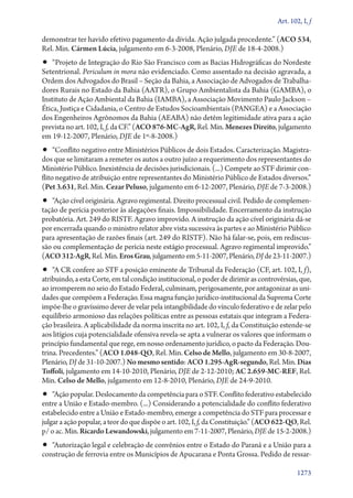 A constituição e o supremo