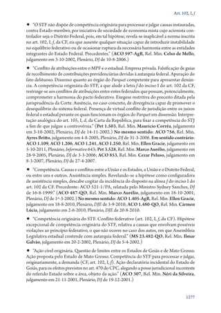 A constituição e o supremo