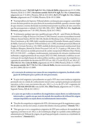 A constituição e o supremo