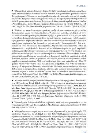 A constituição e o supremo