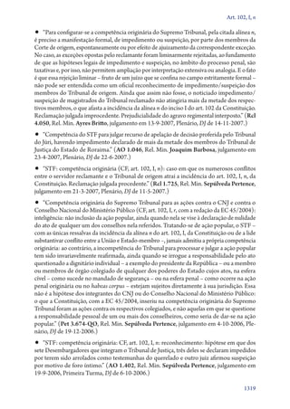 A constituição e o supremo