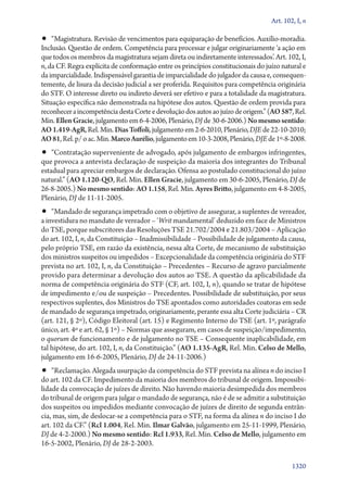 A constituição e o supremo