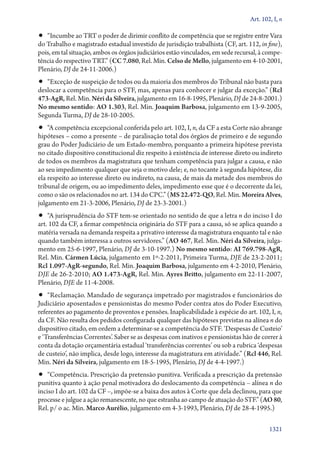 A constituição e o supremo