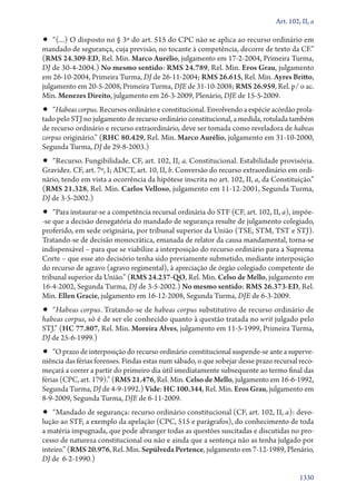 A constituição e o supremo