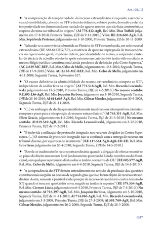 A constituição e o supremo