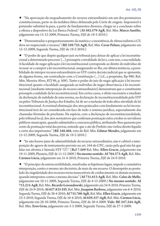 A constituição e o supremo