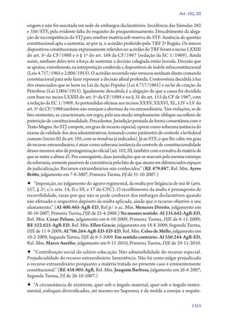 A constituição e o supremo