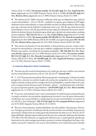 A constituição e o supremo