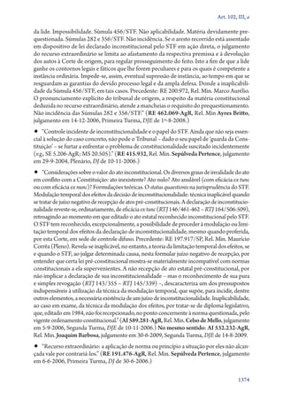 A constituição e o supremo