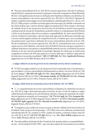 A constituição e o supremo
