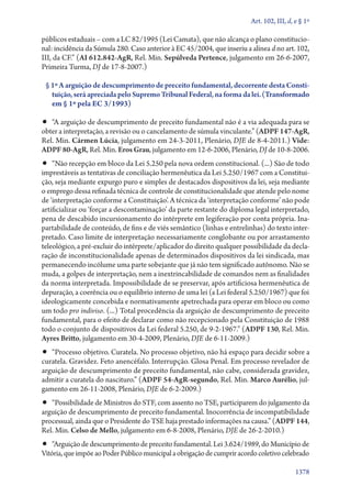 A constituição e o supremo