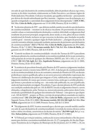 A constituição e o supremo