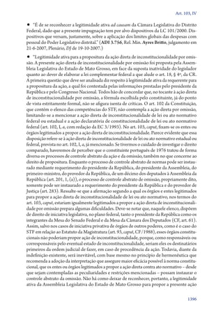 A constituição e o supremo