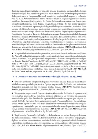 A constituição e o supremo