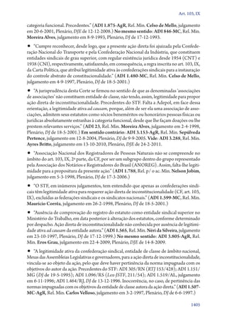 A constituição e o supremo