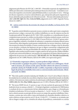 A constituição e o supremo