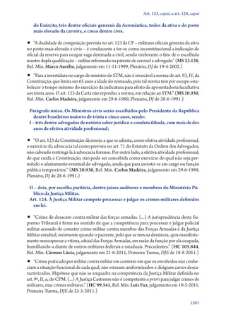 A constituição e o supremo