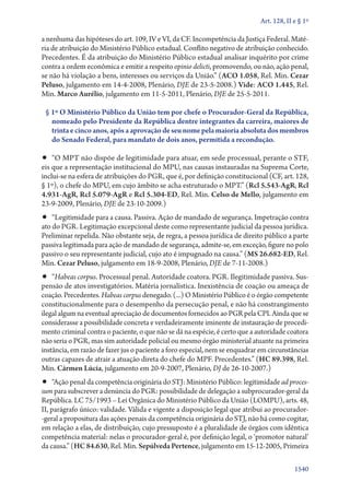 A constituição e o supremo