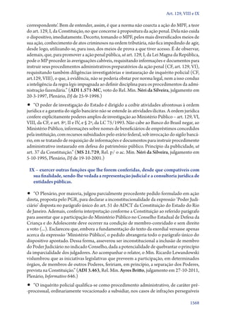 A constituição e o supremo