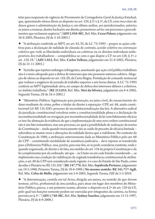 A constituição e o supremo