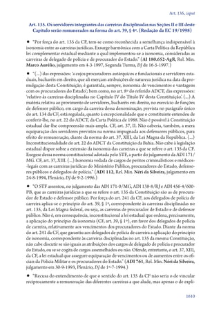 A constituição e o supremo