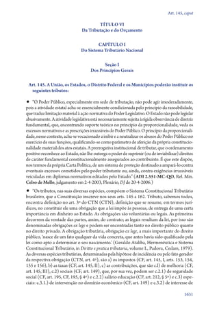 A constituição e o supremo
