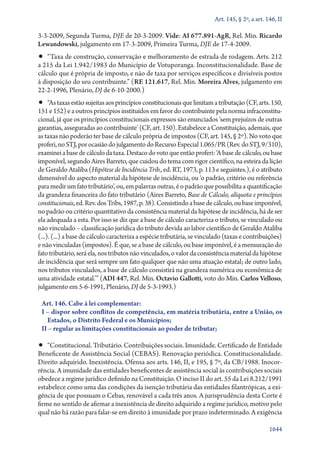 A constituição e o supremo