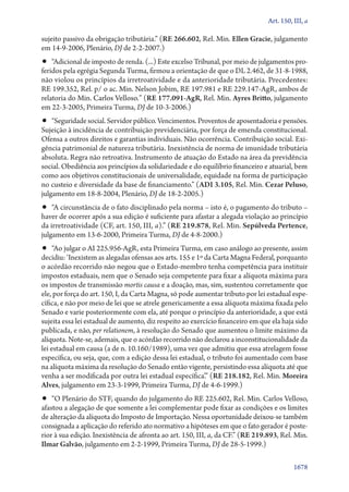 A constituição e o supremo