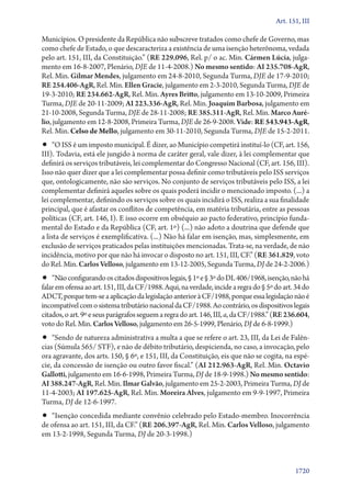 A constituição e o supremo