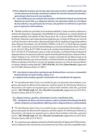 A constituição e o supremo