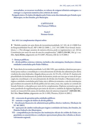 A constituição e o supremo