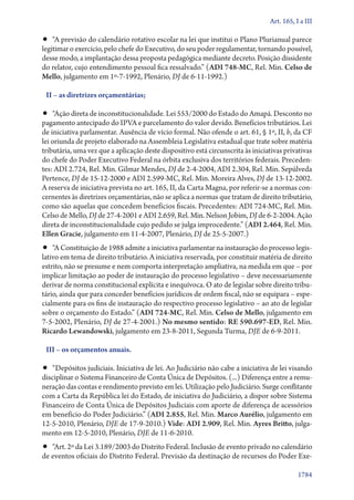 A constituição e o supremo