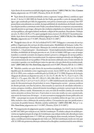 A constituição e o supremo