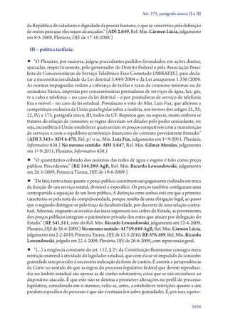 A constituição e o supremo