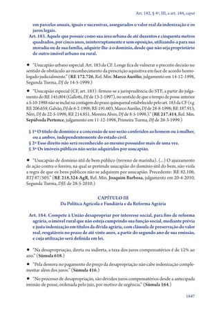 A constituição e o supremo