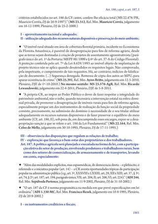 A constituição e o supremo