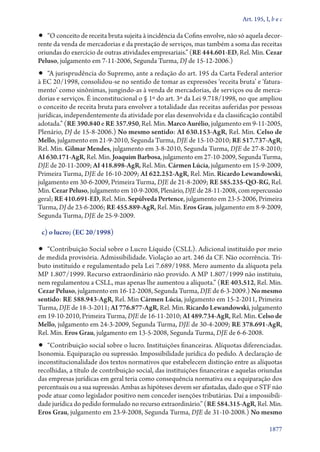 A constituição e o supremo