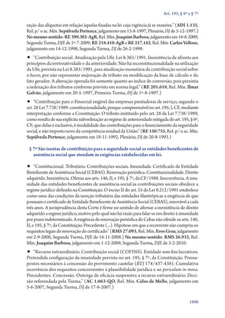 A constituição e o supremo