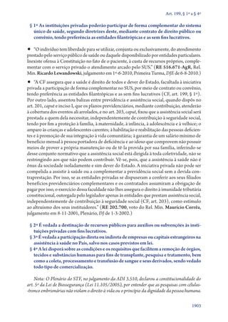 A constituição e o supremo