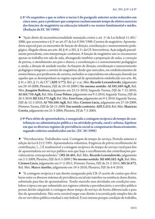 A constituição e o supremo