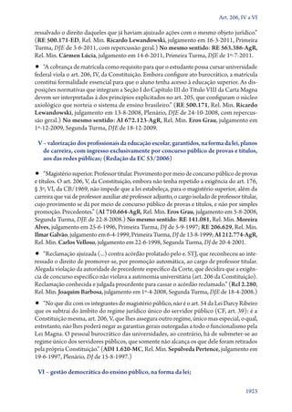 A constituição e o supremo